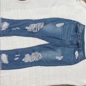 Rue 21 Distress Jeans